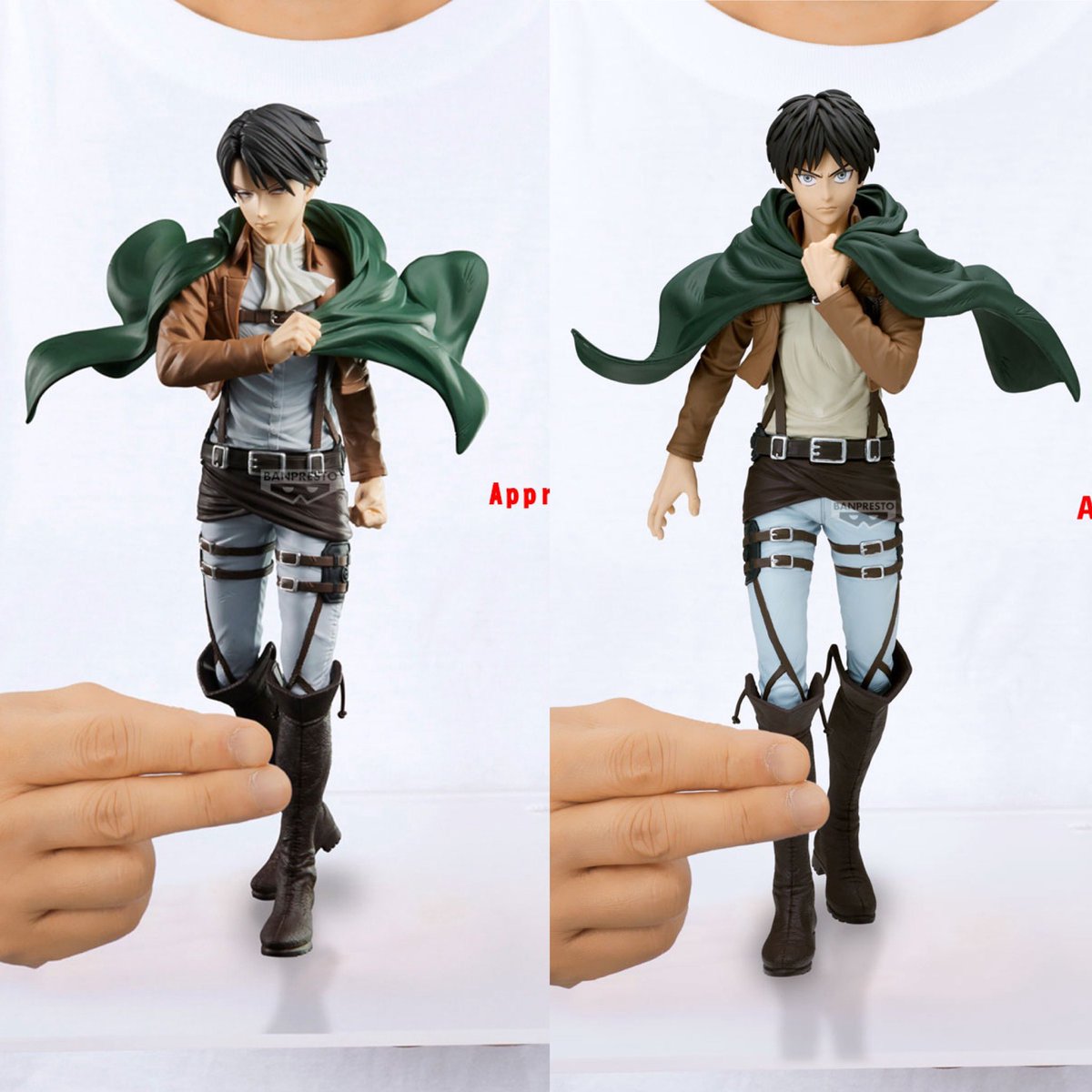 進撃の巨人 Grandista エレン・イェーガー リヴァイフィギュア 進撃の