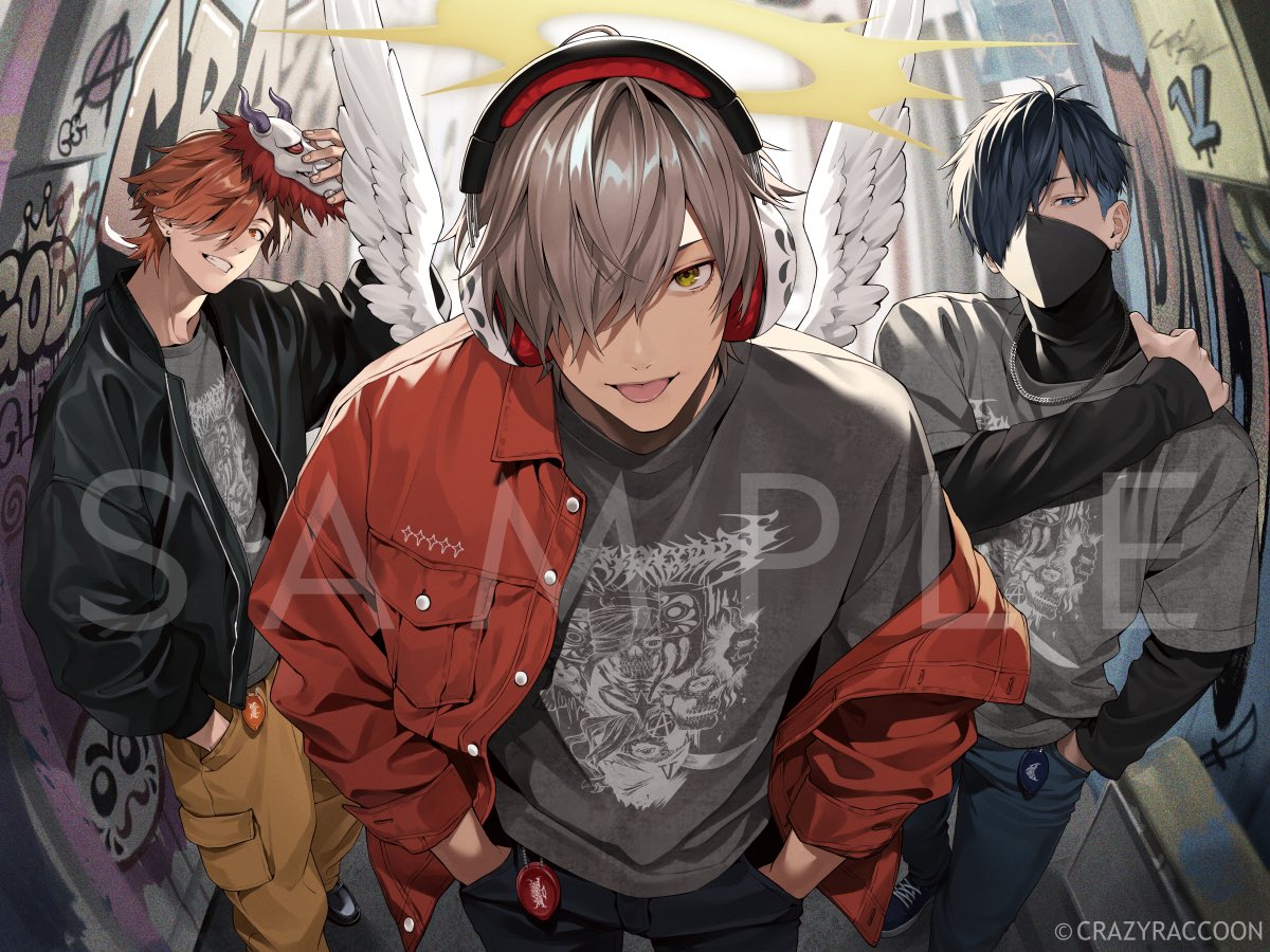 Crazy Raccoonよりだるまいずごっどさん、VanilLaさん、ありさかさんの