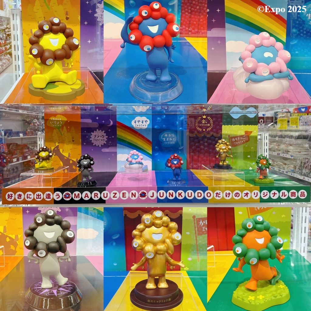 🕘6/19(木)開店しました #EXPO2025 #ミャクミャク フィギュア