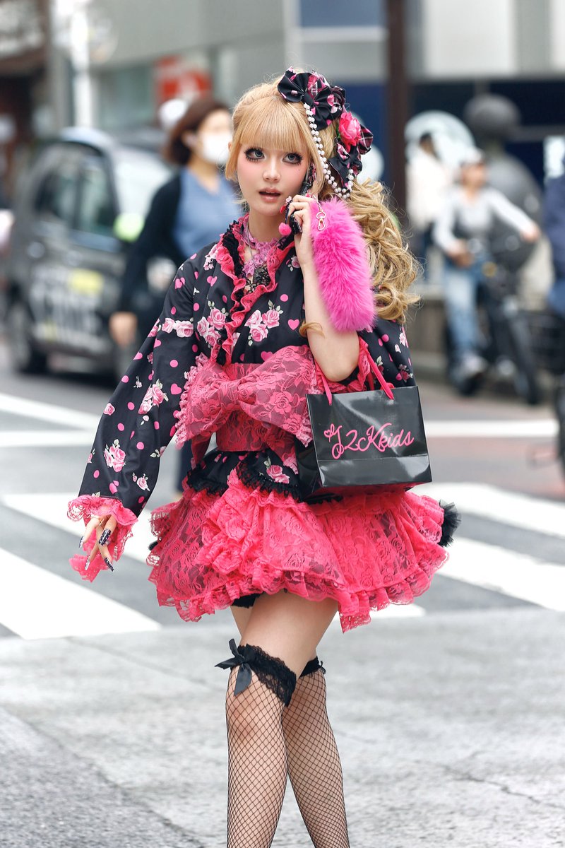 らぶぎゃる- yukata hime dress🖤🎀 ¥36800(税込)JPY 受注生産受付中