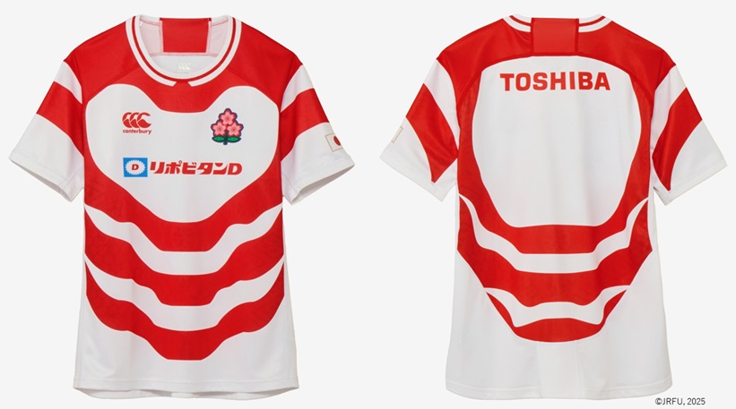 🏉✨ #ラグビー日本代表 の新ジャージがお披露目されました