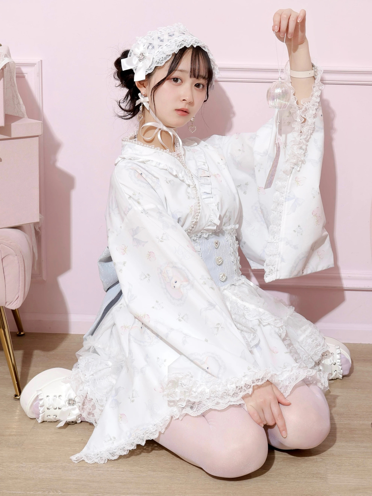 𝐍𝐞𝐰 𝐚𝐫𝐫𝐢𝐯𝐚𝐥..❤︎】 ☑︎うさぎさんチュールフレア浴衣