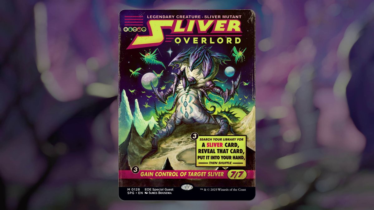 Our Zipfolio 360 with official Sliver Overlord artwork