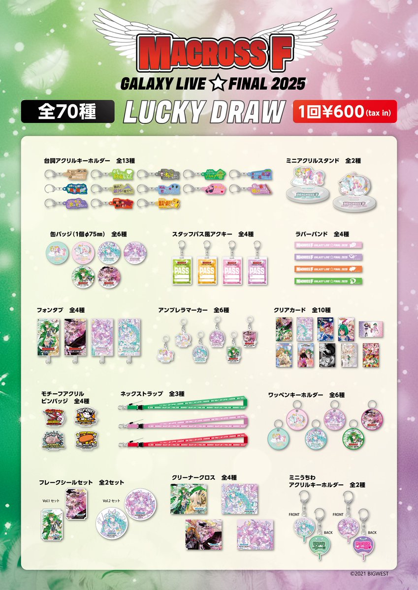 🔸ラッキードロー🔸販売決定‼️／ 💚SANKYO presents #マクロスF