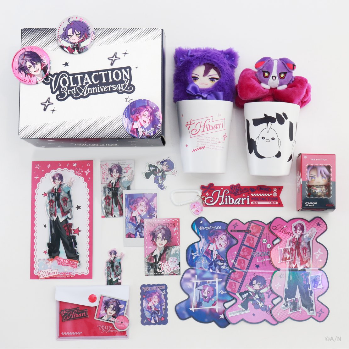 VOLTACTION 3rd Anniversary グッズ紹介🎀】 #ヴォルタ メンバーが