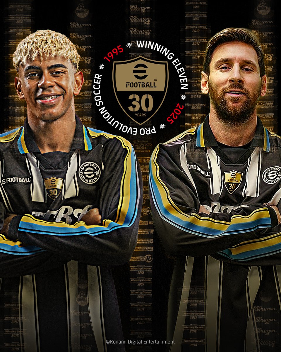 メッシとヤマルもらえる ＼ 黒と白を基調としたストライプカラーで