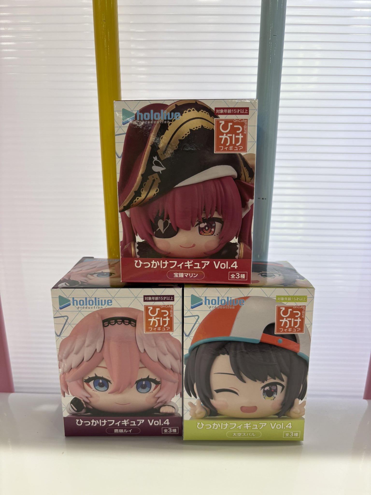 ホロライブ ひっかけフィギュア Vol.4 宝鐘マリン 大空スバル 鷹嶺ルイ