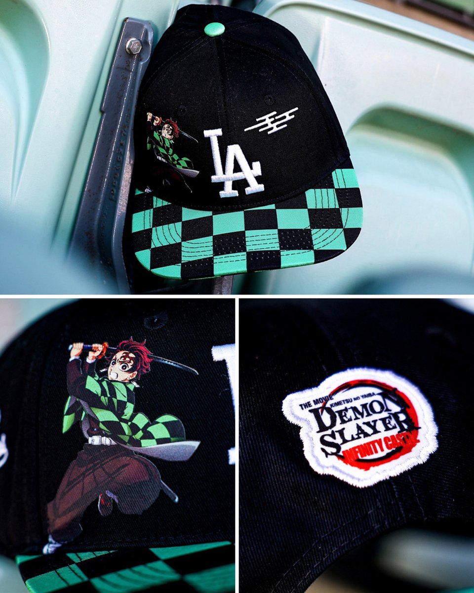 鬼滅の刃 炭治郎 ドジャースコラボキャップ damon slayer 現地限定】鬼
