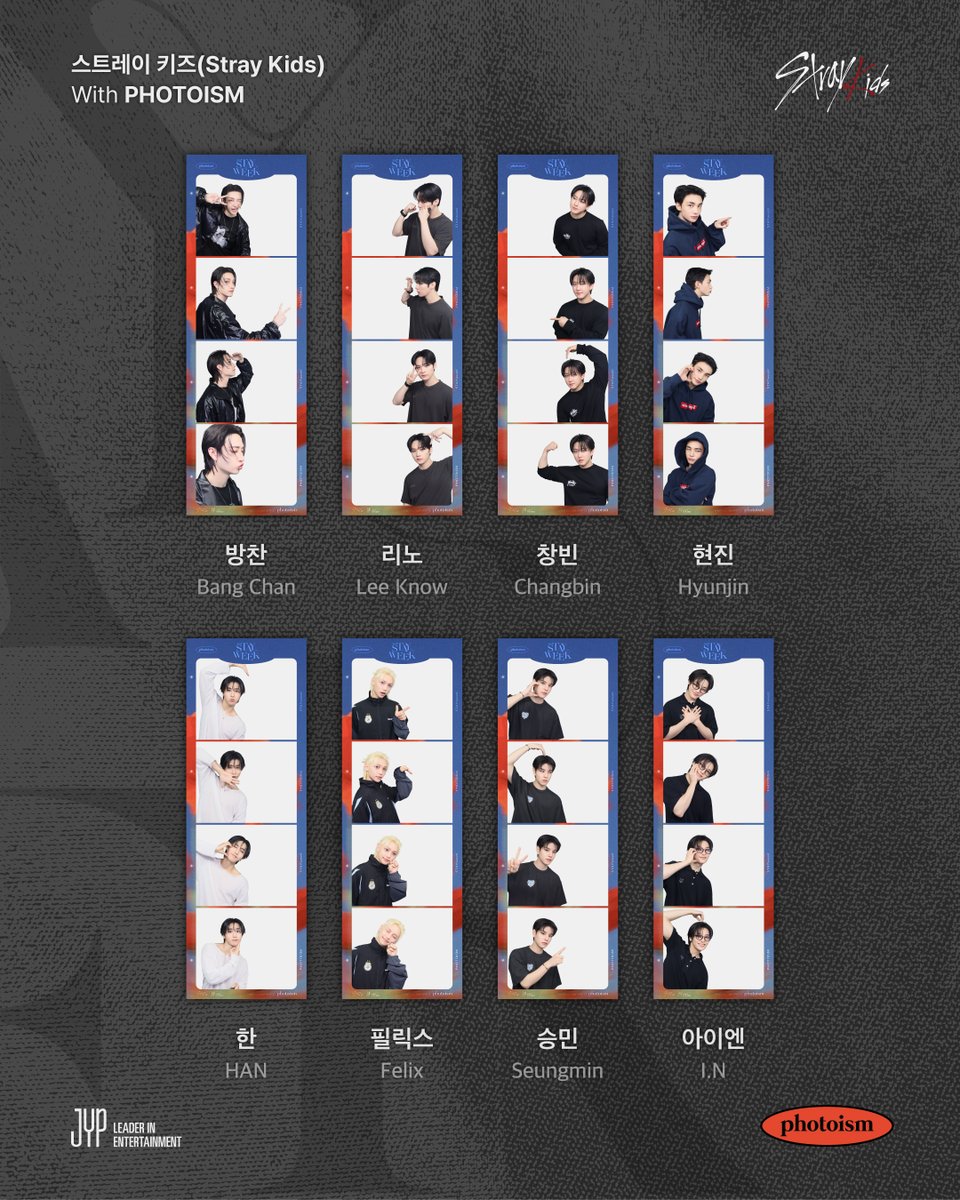 PHOTOISM X Stray Kids ARTIST FRAME OPEN ! 「Stray Kids」 の
