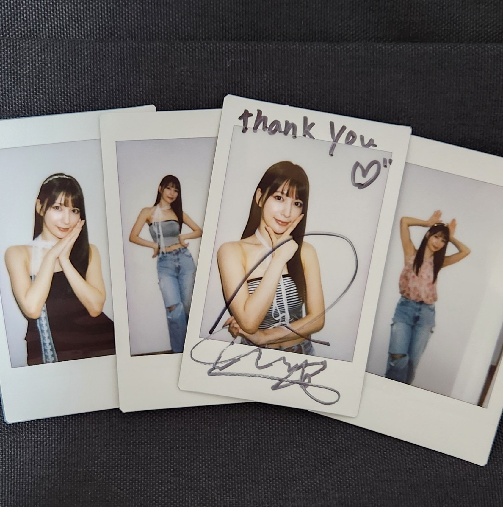 &TEAM 雪明かり JO じょー 直筆サイン入りチェキ ユニバ ラキドロ 当選