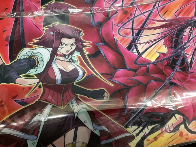 TSUTAYAトーナメントプレイマット 十六夜アキ ブラックローズドラゴン