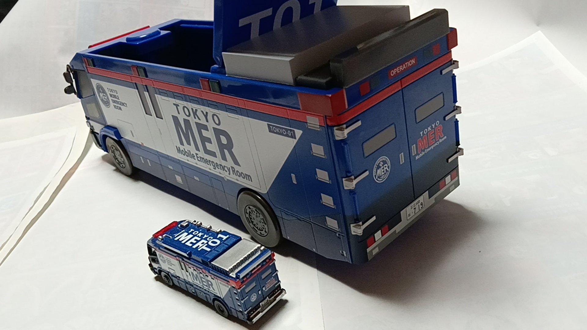 東京MER 劇場グッズ ERカー型ポップコーンBOX MER ポップコーンBOX ER