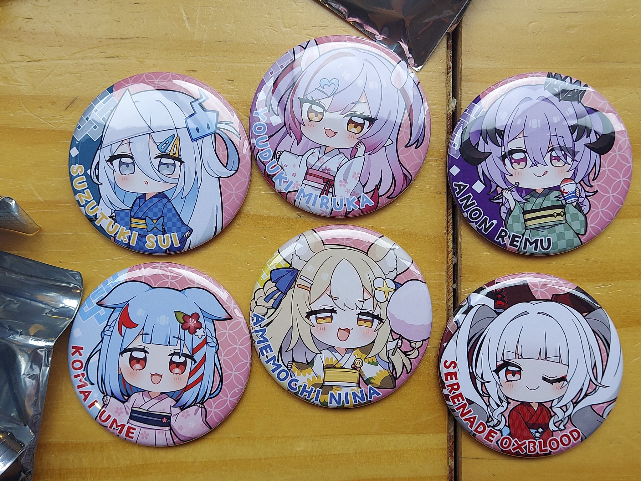 すにすて にしき 2023生誕グッズ 缶バッジ 24個 まとめ売り すに