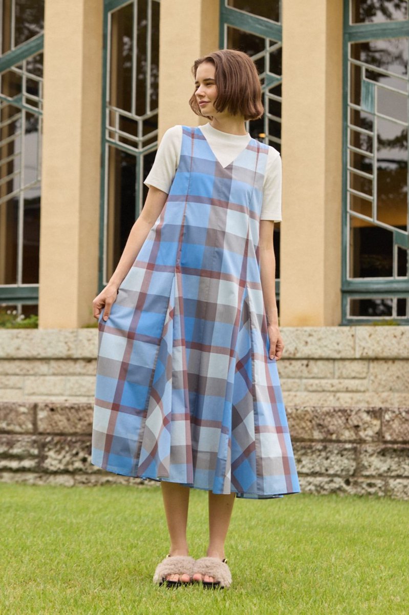 ブルーレーベル♡ドッキングワンピ バーバリーブルーレーベル