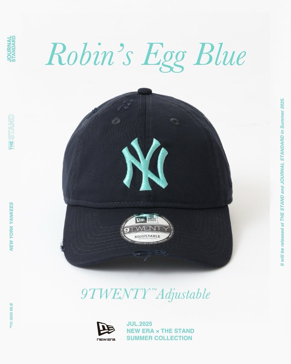 New Era® x JOURNAL STANDARD & THE STAND『9TWENTY “Robin's Egg Blue