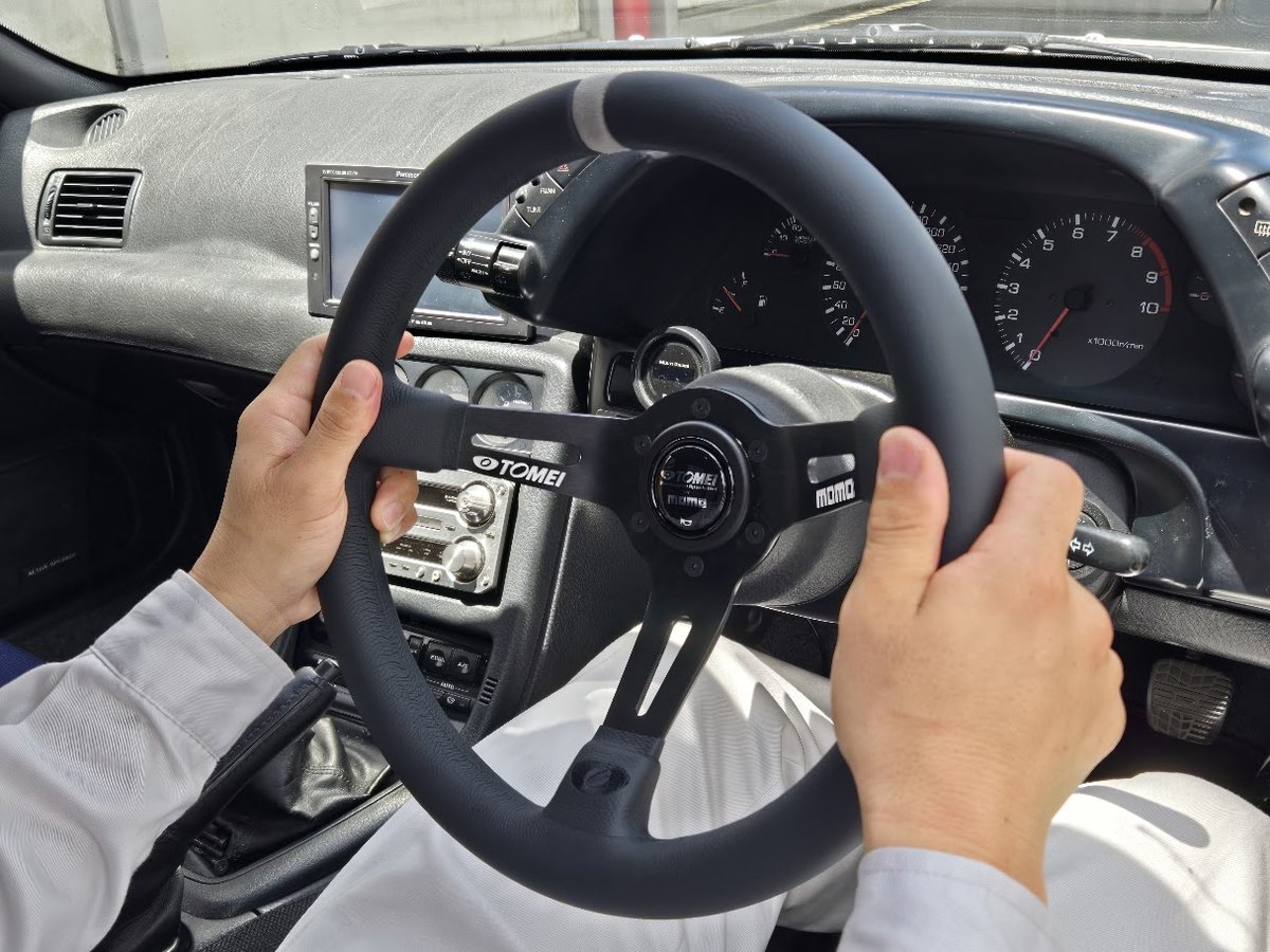 TOMEI ステアリング 東名 ハンドル 当時物 JDM TOMEI ステアリング