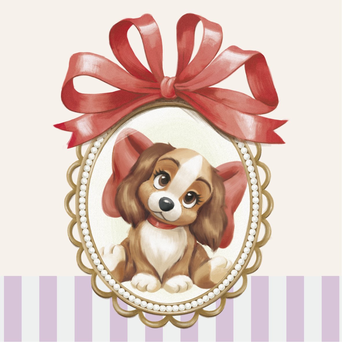 映画公開70周年 『#わんわん物語』の 新商品描き起こしアートをご紹介