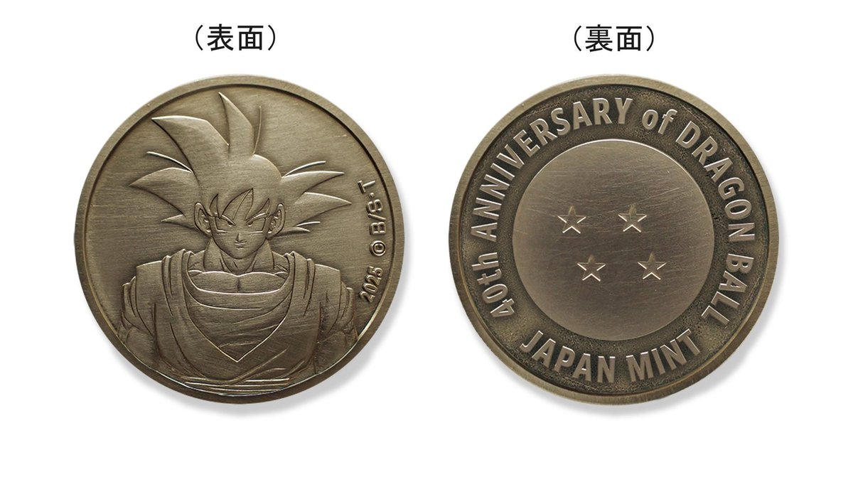 P*様 ドラゴンボール 40周年 造幣局 2025プルーフ貨幣セット