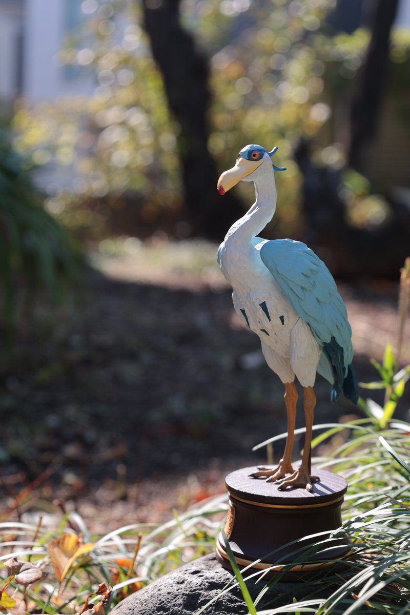 君たちはどう生きるか スタチュー 🔸アオサギA 🔸アオサギB 🔸サギ男