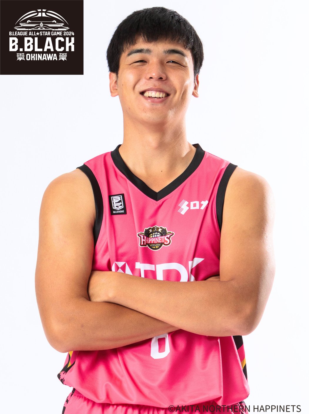 秋田ノーザンハピネッツ 24-25オーセンティックユニフォーム 赤穂雷太