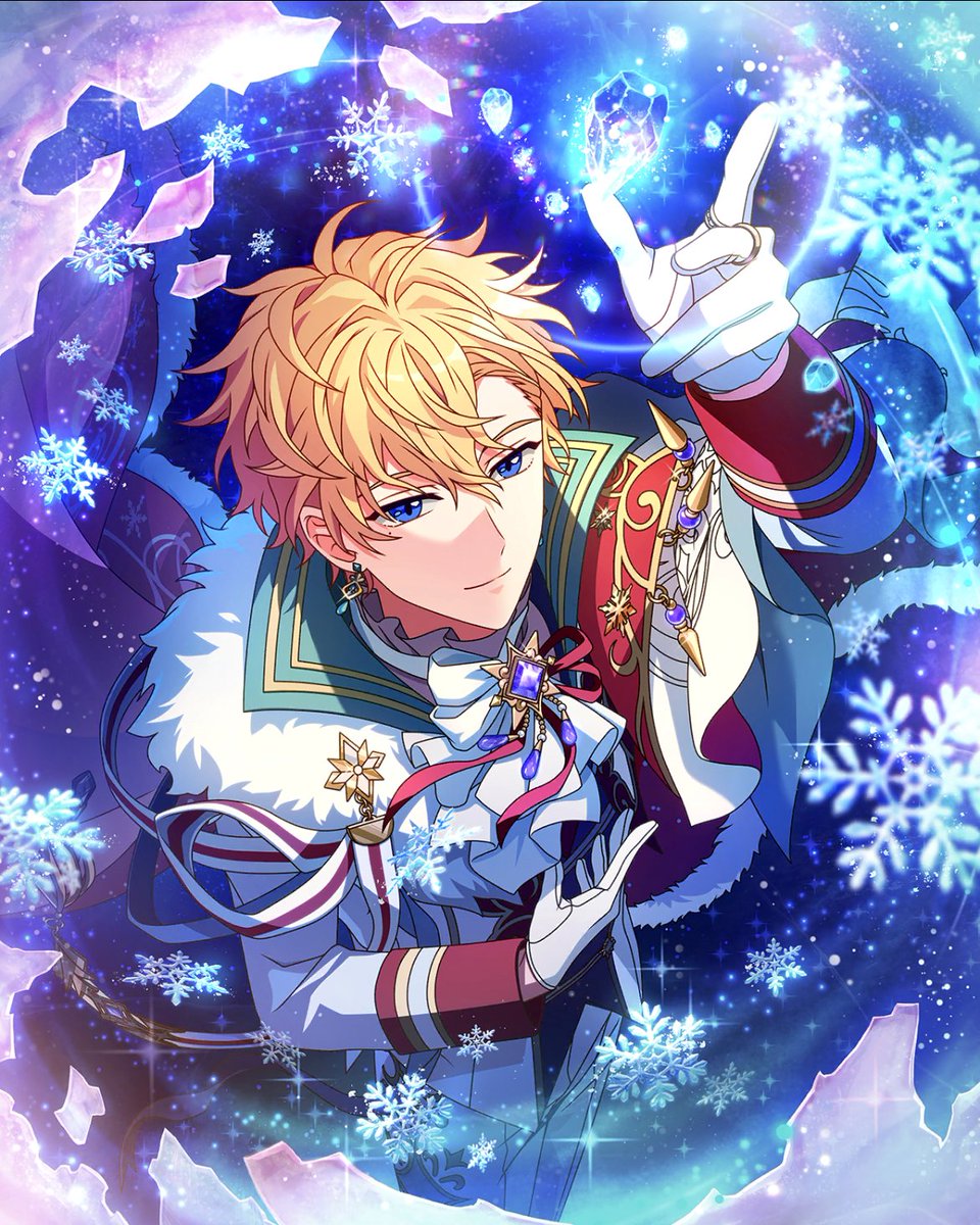 フルカードイラスト 《叶わぬ吹雪に願いを灯して》SSR 【お菓子のよう