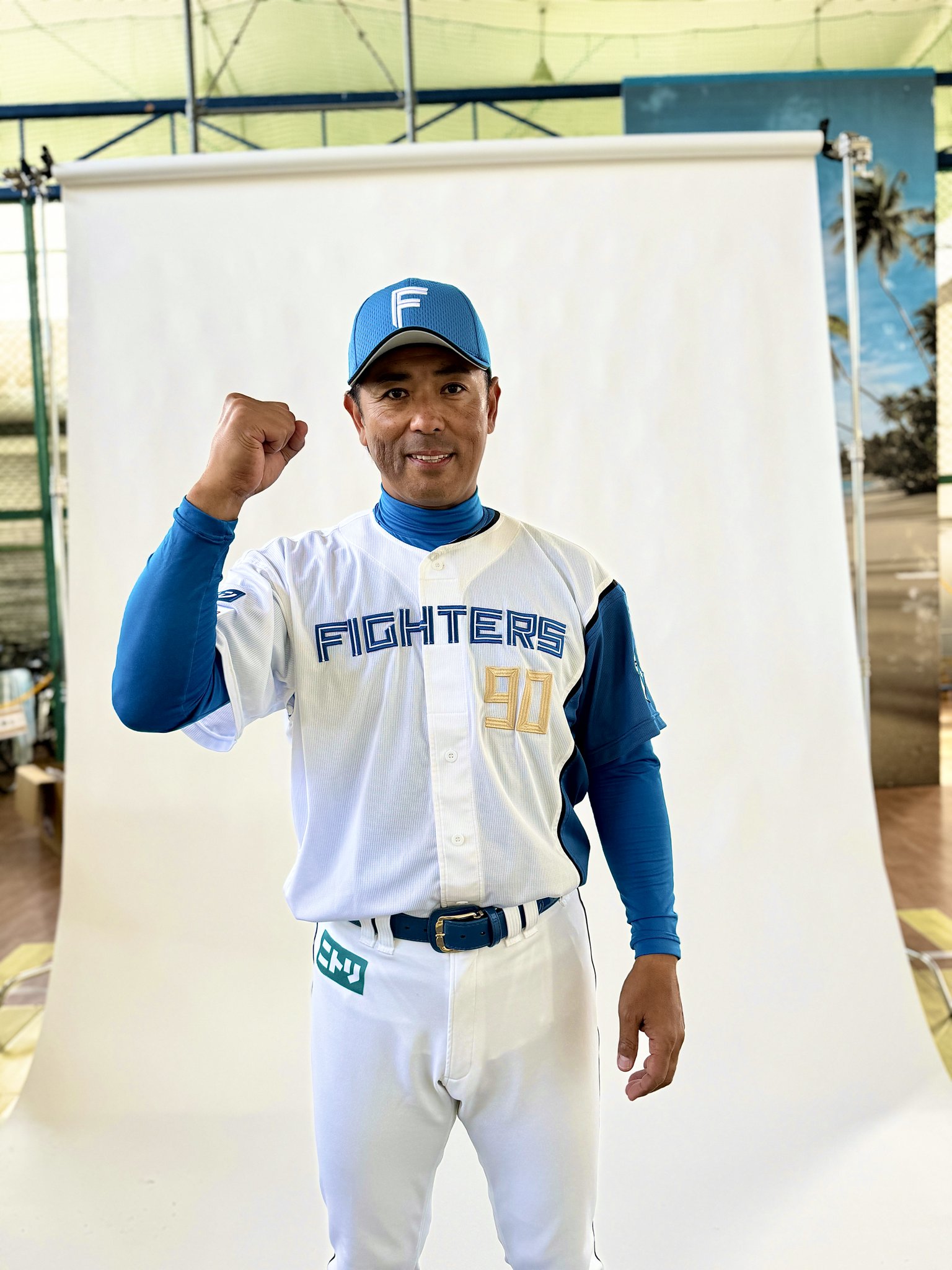北海道日本ハムファイターズ稲葉篤紀選手ユニフォーム球団支給品