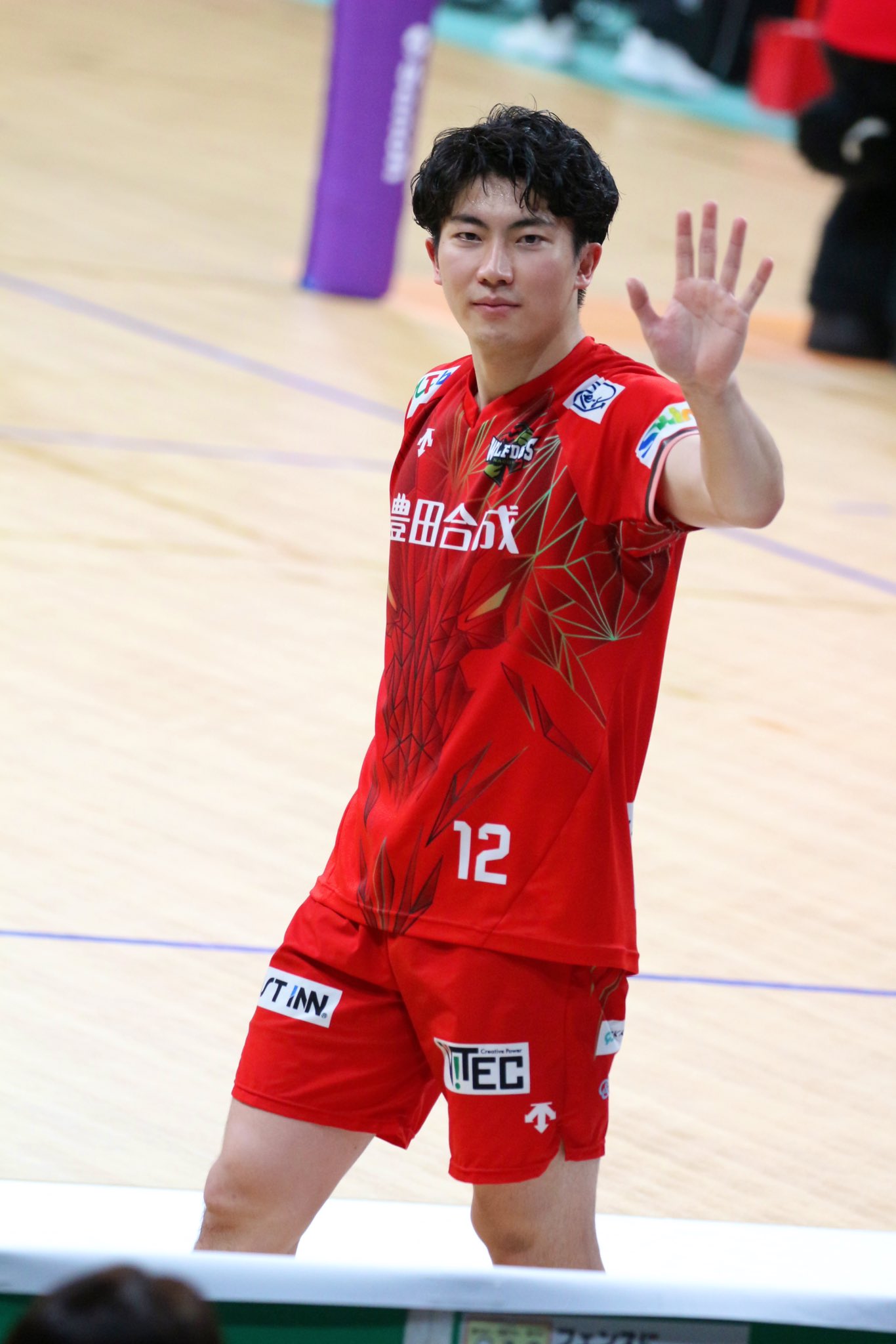 ウルフドッグス名古屋 小川智大選手 応援タオル ウルフドッグス名古屋