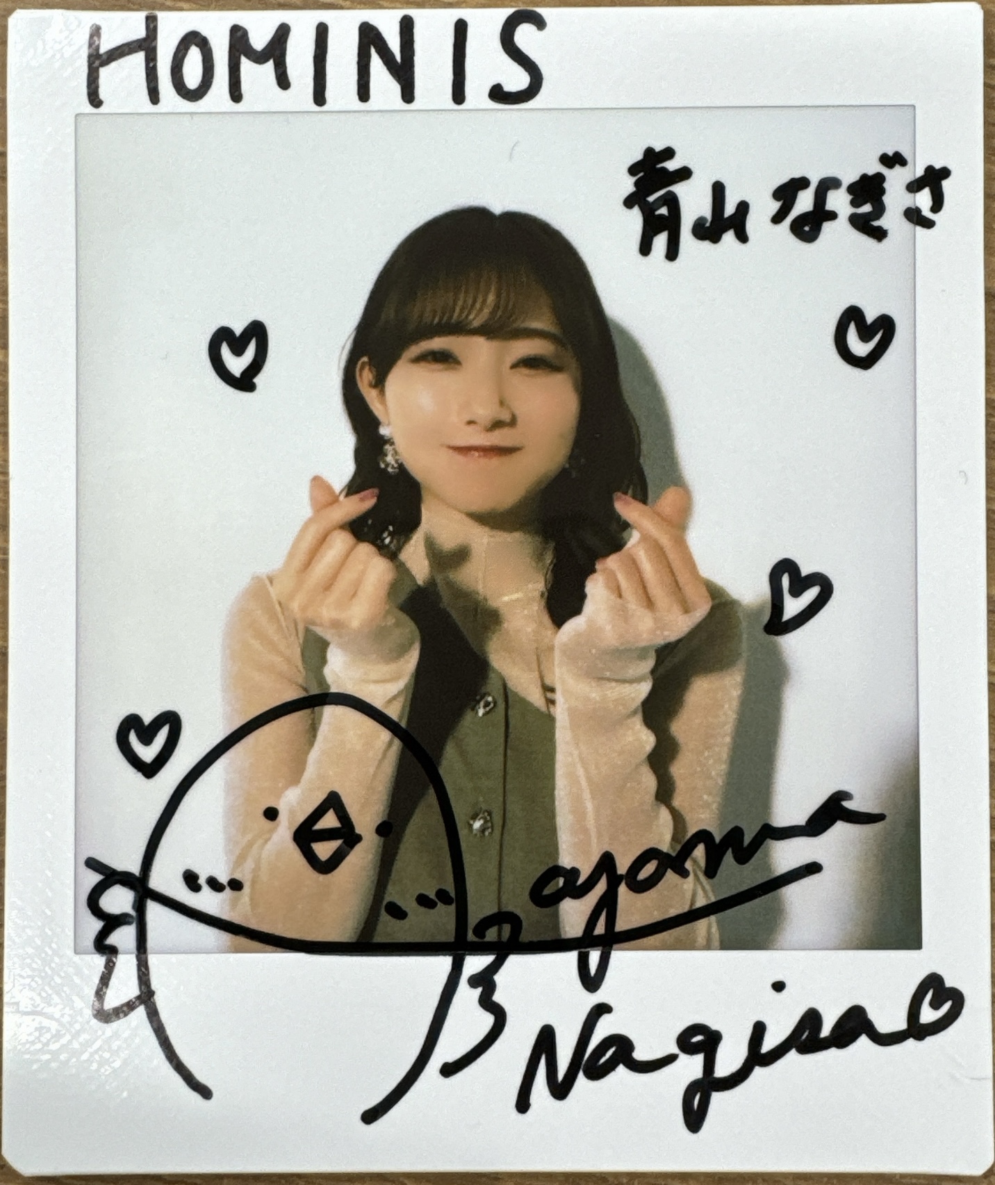 凪 アクリルアート 直筆サイン入り サイズ 約30×42×0.5 ポム様