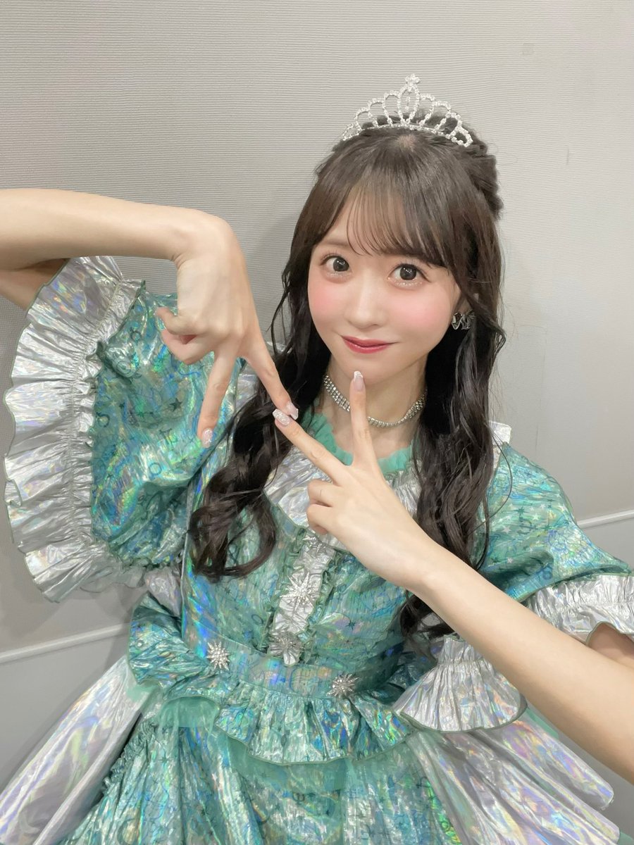 FRUITSZIPPER ミントグリーン担当 #櫻井優衣 です♡ #NEWKAWAII 初披露