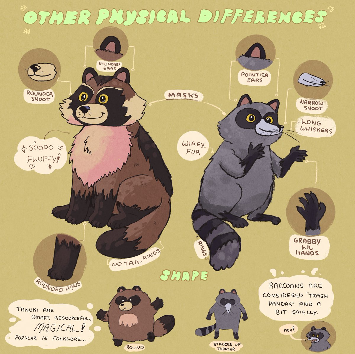 📢 ATTENTION! Tanuki is here with a very important PSA comic! 📢