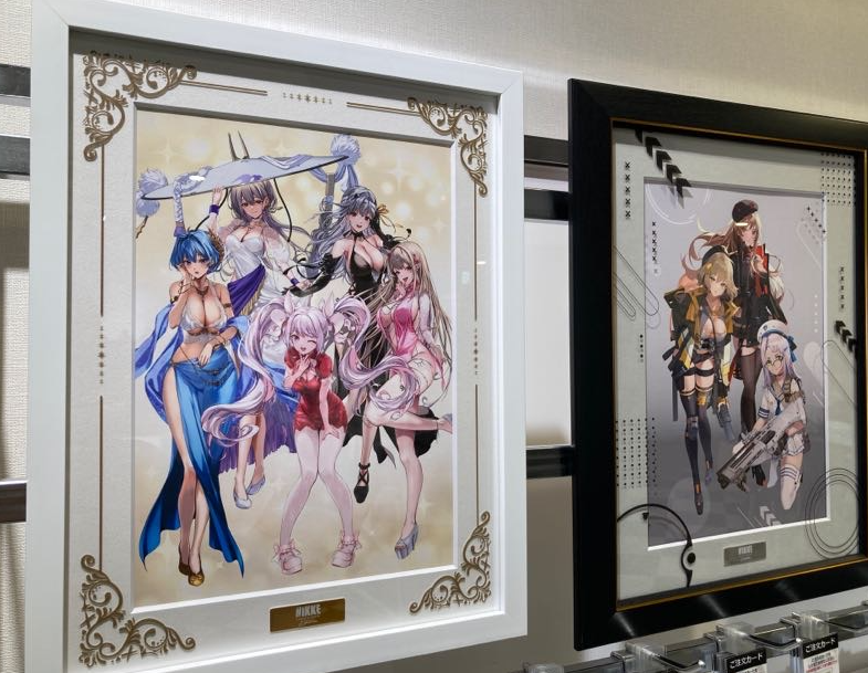 勝利の女神 NIKKE EXHIBITION キャラファイングラフ 勝利の女神 NIKKE