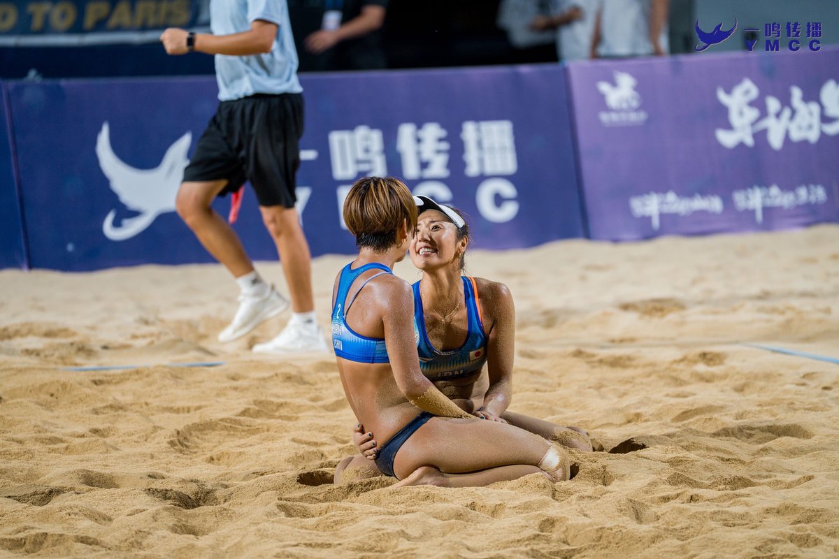 ビーチバレーボール女子日本代表 が決定いたしましたのでお知らせ