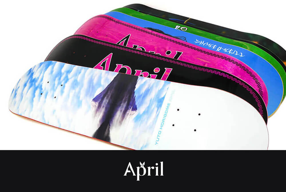 April FUJI 2 Deck 堀米雄斗 パリオリンピック使用モデル 【公式通販】