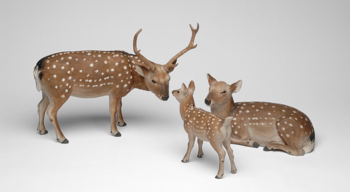 森川 杜園 もりかわ とえん Morikawa Toen 1820-1894 《牝鹿》《牡鹿