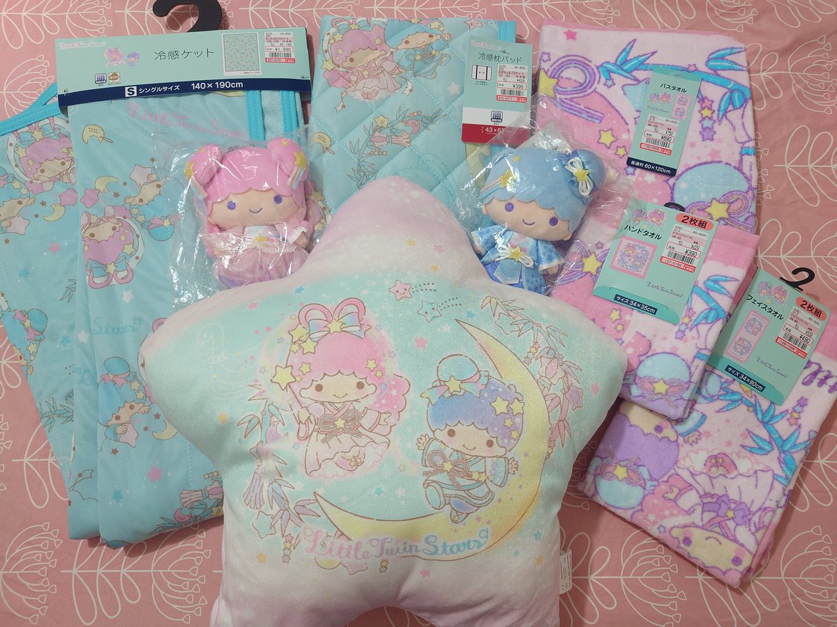 今日発売の #しまむら #七夕 #サンリオキャラクターズ 閉店間際に行っ