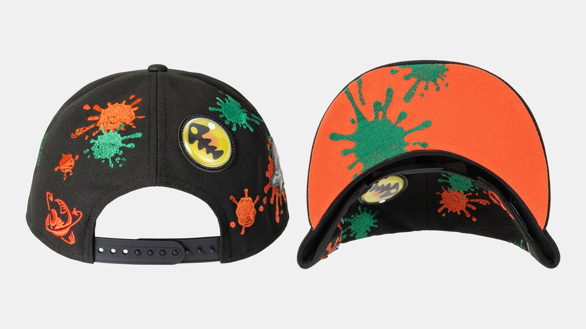 新商品]「SALMON RUN Splatoon 3」のキャップ・バケットハット・ボディ