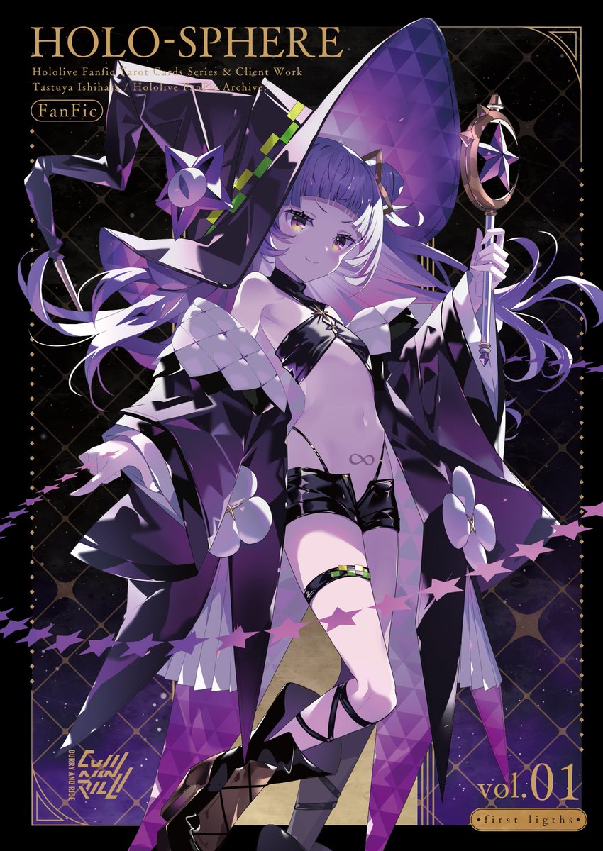 HOLO-SPHERE 箔押しタロットカード 大アルカナ22枚セット ホロライブ