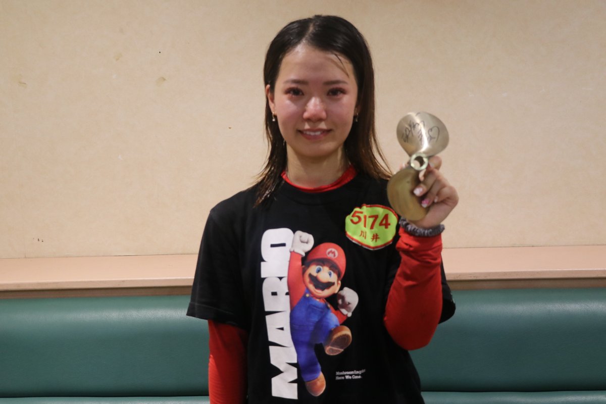 🎉川井萌選手 初優勝記念🎉 #川井萌 選手がGⅢオールレディース静岡