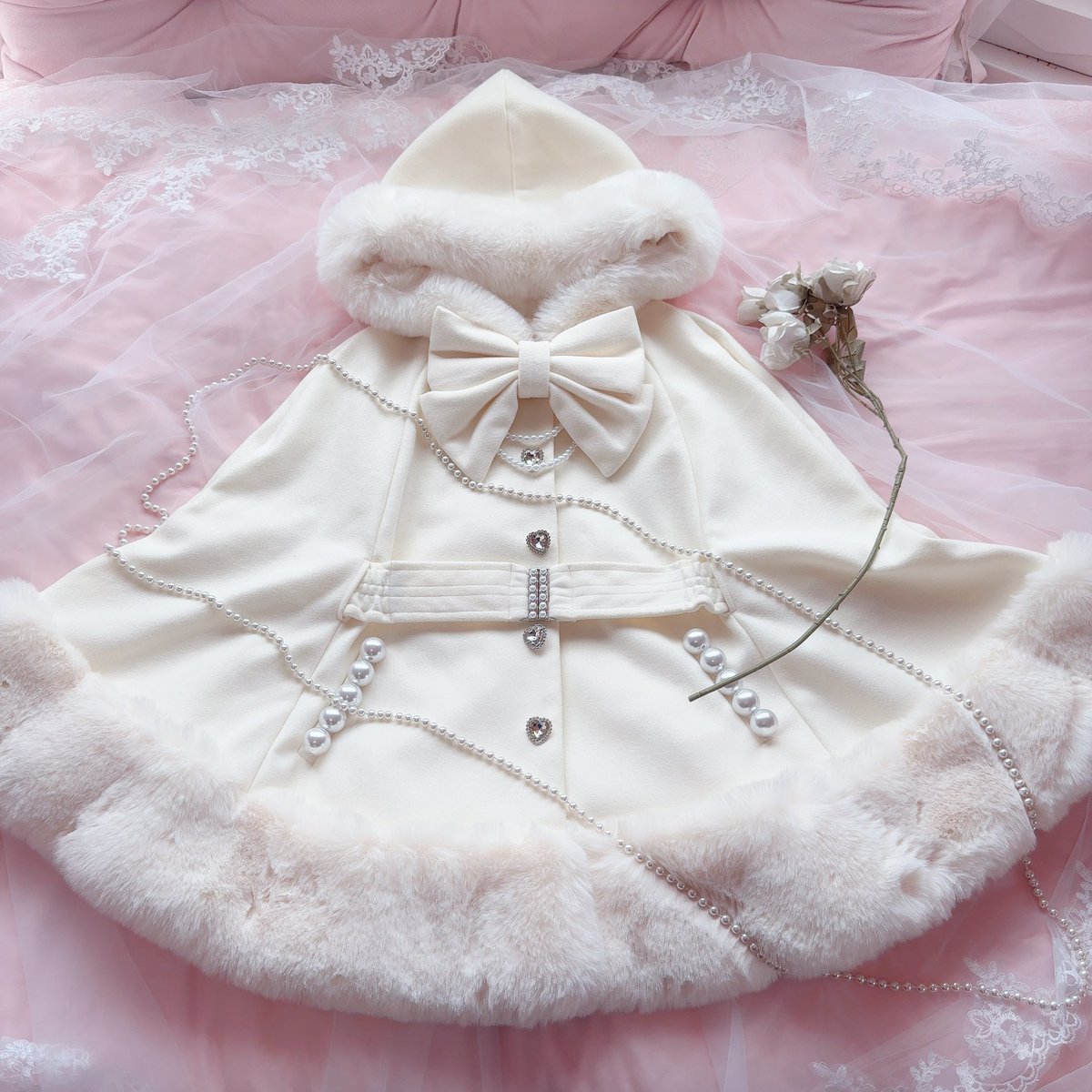 MARS ケープコート2024 MARS ケープコート ホワイト