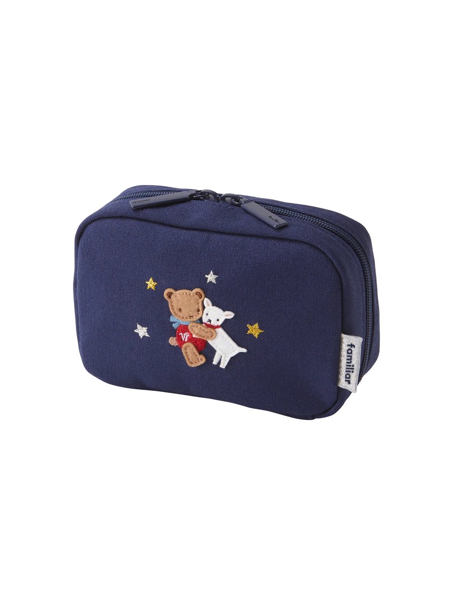 今日店頭でみかけたファミリアの星座ポーチがほんとーーーーに可愛くて