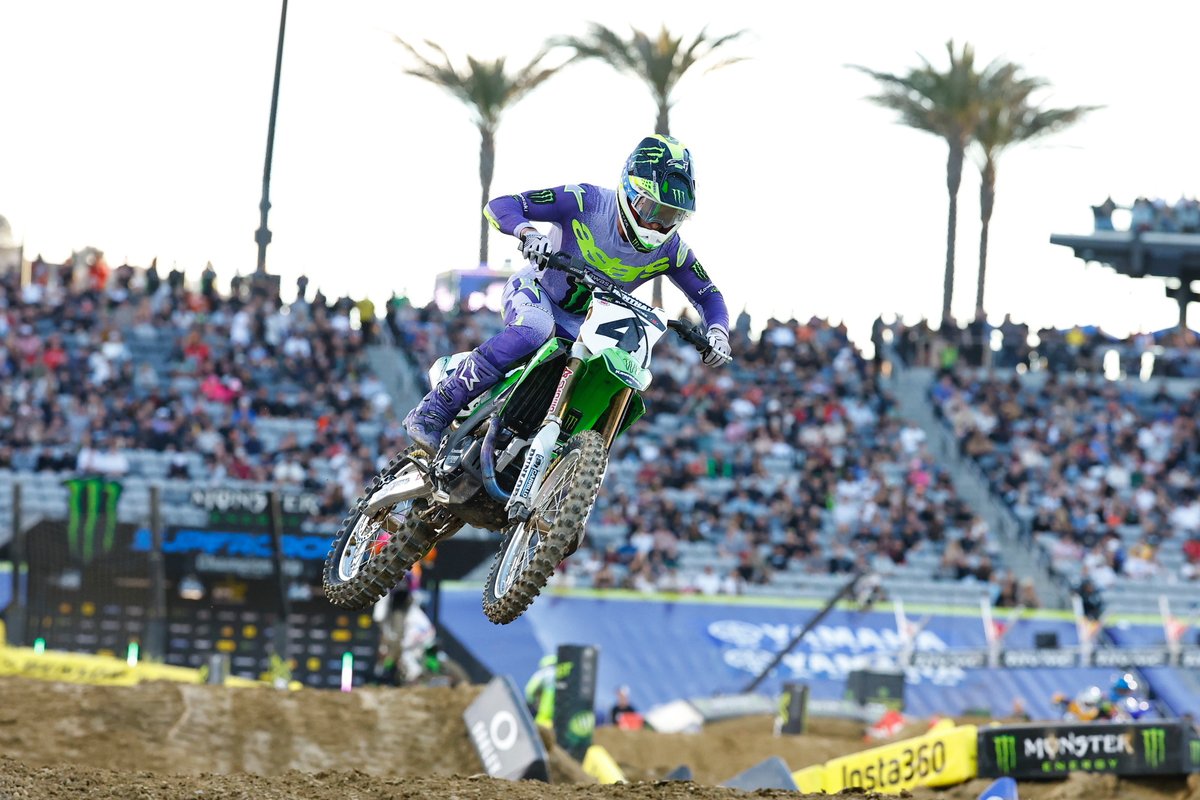 □AMAスーパークロス 第2戦サンディエゴ 450ccクラスではMonster