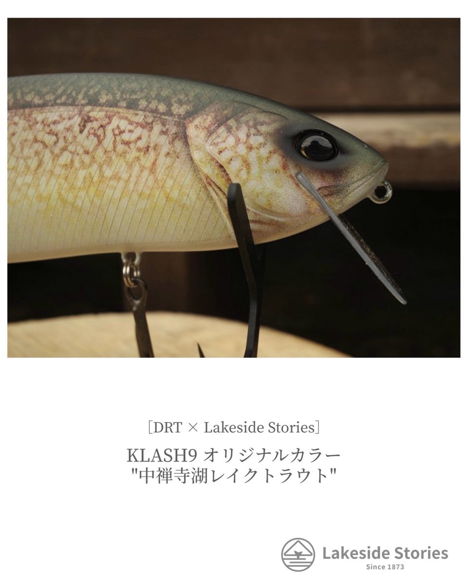 Kナイン狂も中禅寺湖フリークも注目して欲しいレイクトラウトカラー