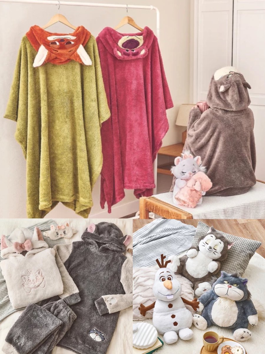 ディズニーストア】 10月22日より、お家でのくつろぎタイムにぴったり