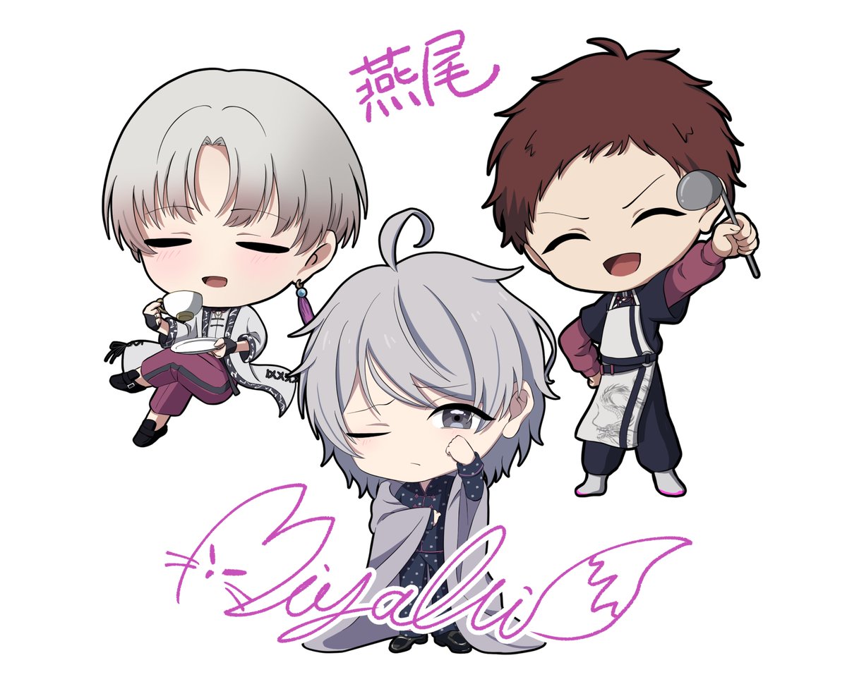 スワロデフォ絵揃いました♪ #ハンドレ #ハンドレFA #スワロウテイル