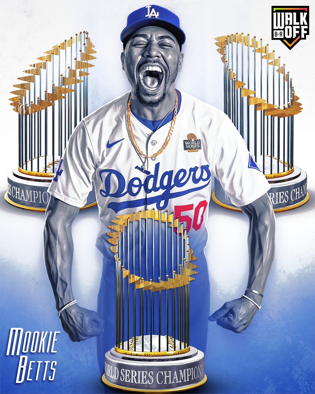 Mookie Betts 2024 ワールドシリーズ レプリカリング 他 MLB ムーキー