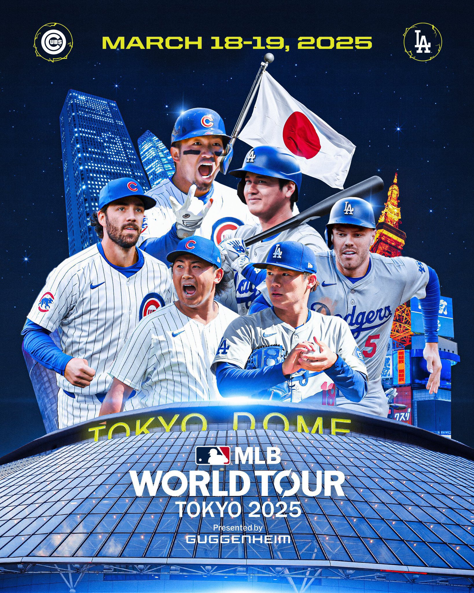 MLB Tokyo Series 2025 ボブルヘッドセット大谷翔平山本由伸 楽天市場