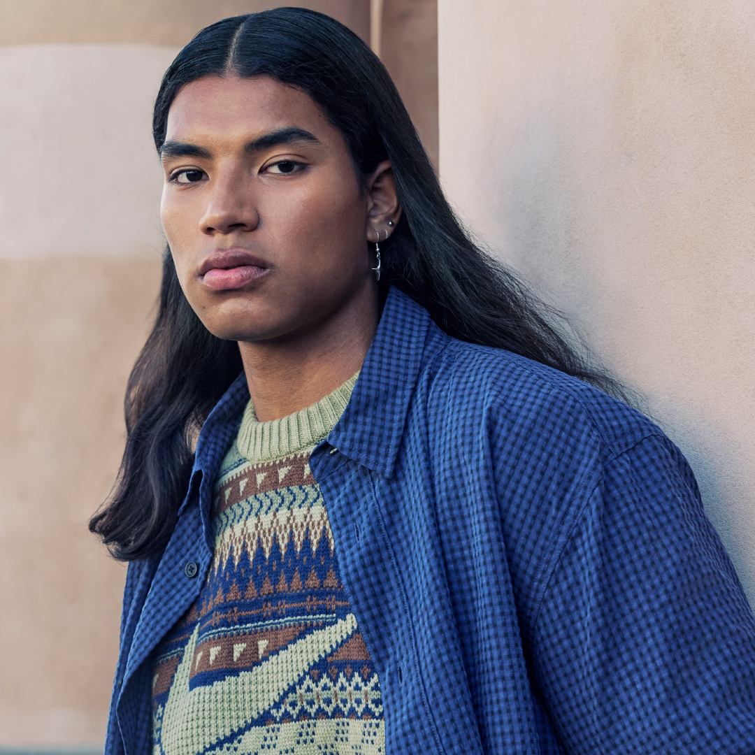 伝統をナイキらしく】 上質なウールを使用した フェア アイル セーター