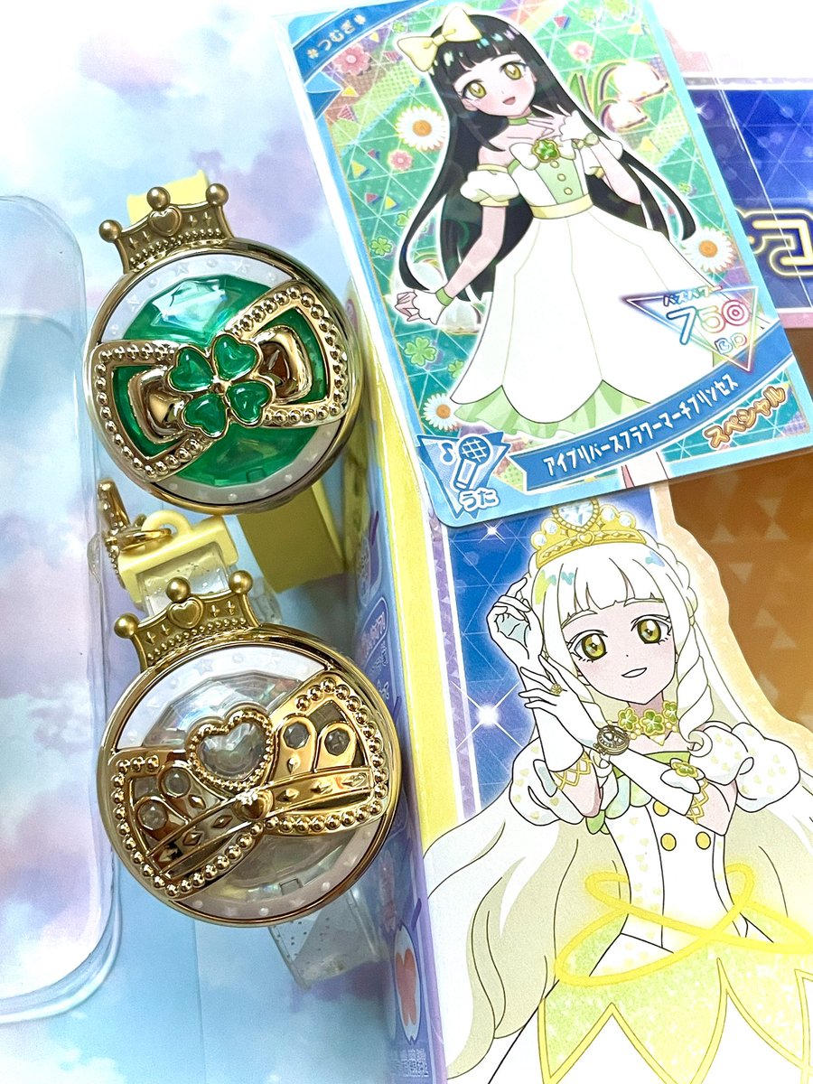 アイプリブレスDXセット プリンセスモデル」届いた！つむぎモデル（上