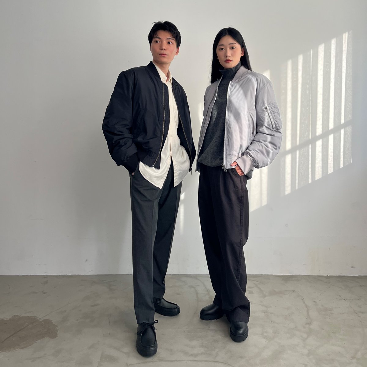 黒　MA-1ダウンジャケット Labo L 1/13限定値下　新品　MUJI