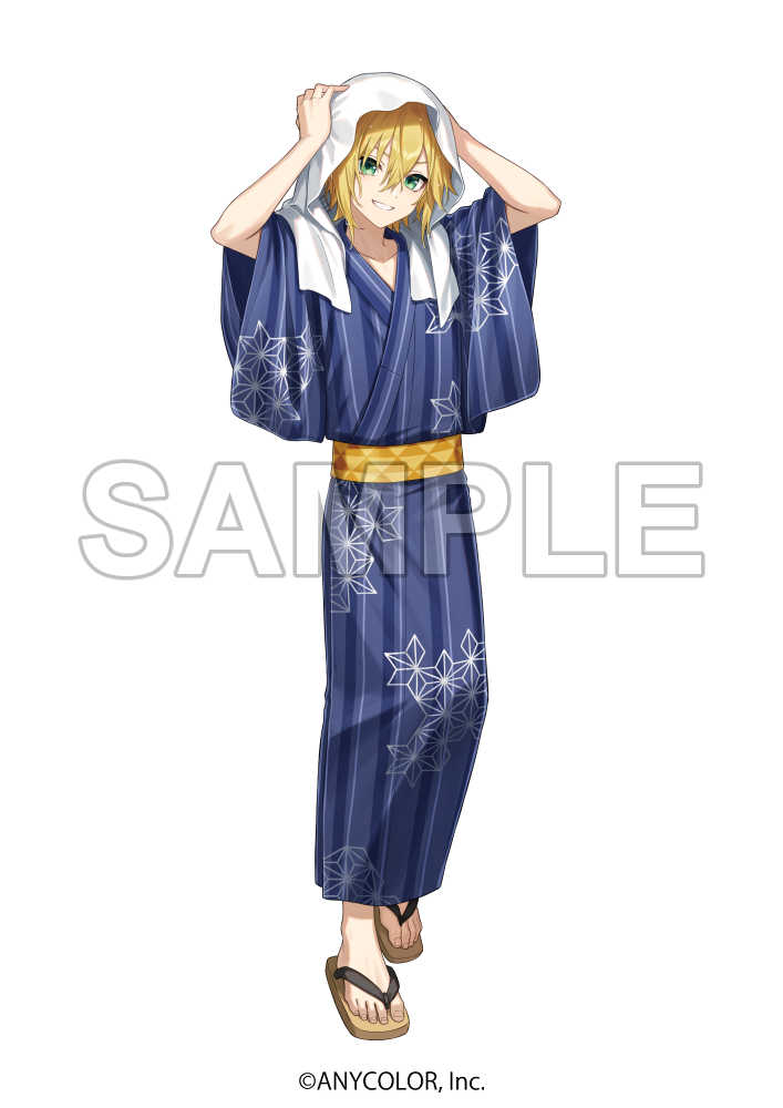 にじさんじ温泉スクラッチ にて、卯月コウさん、ましろ爻さんの